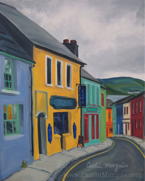 Dingle, oil on canvas; www.caitlinmarquis.com